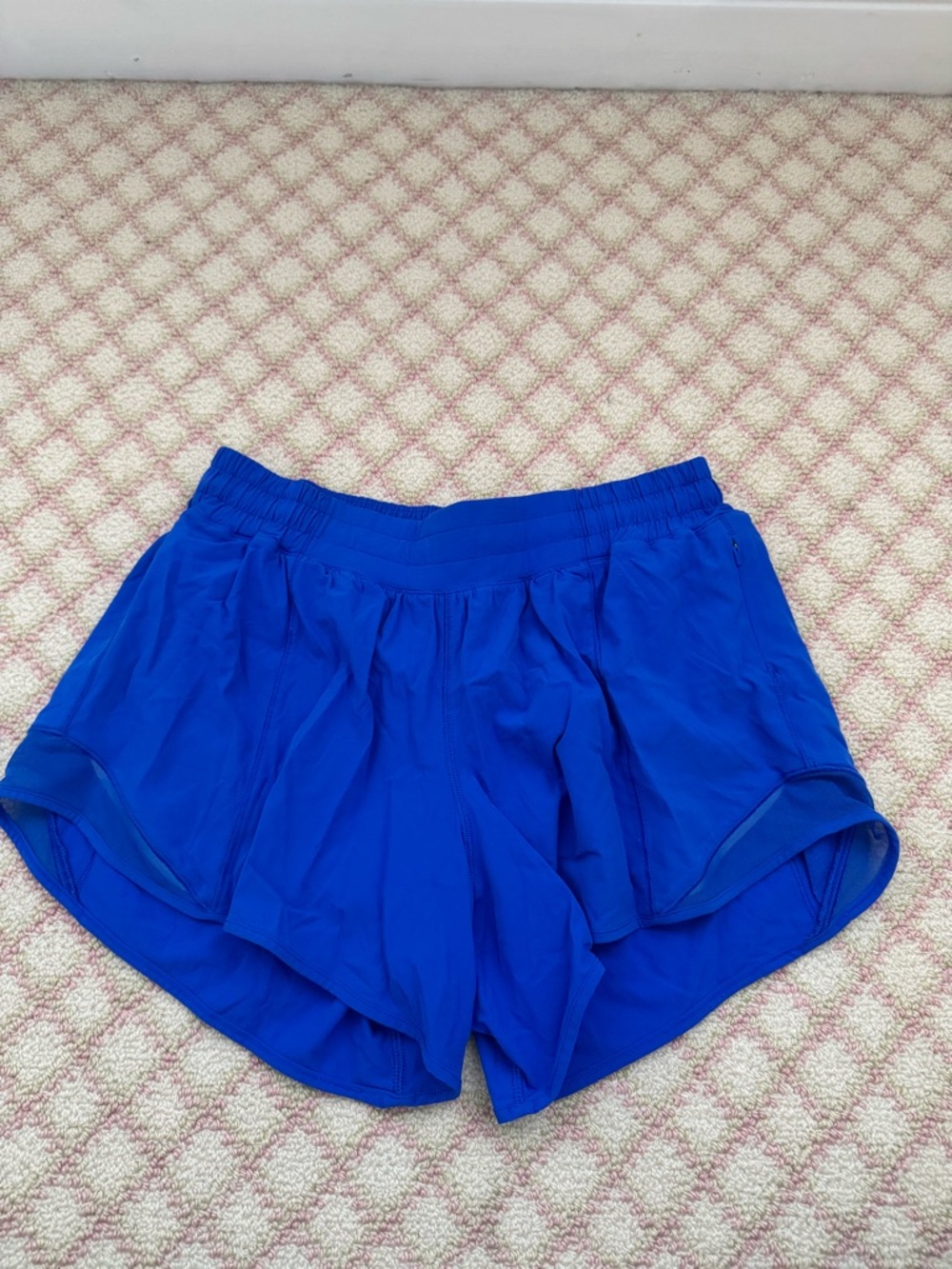lululemon athletica Cobalt Blue Running Shorts